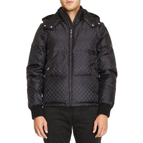 gucci monogram jacket black